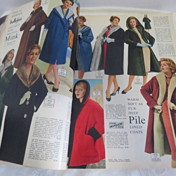 RARE Vintage 1960-61 Eaton's FALL & WINTER CATALOGUE Canada - Picture 6 of 9